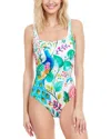 GOTTEX GOTTEX MAYURIKA SQUARE NECK ONE-PIECE