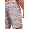 Gottex Men Beach Vibe 7" Swim Shorts In Multi Taupe