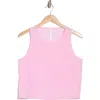 Gottex Mesh Back Tank In Ballet Pink
