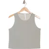 Gottex Mesh Back Tank In Grey Sage