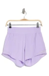 Gottex Mesh Woven Shorts In Electric Lavender
