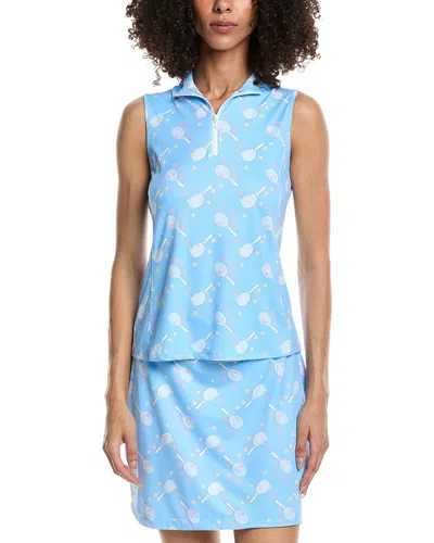 Gottex Mock Neck Tank In Animal Print