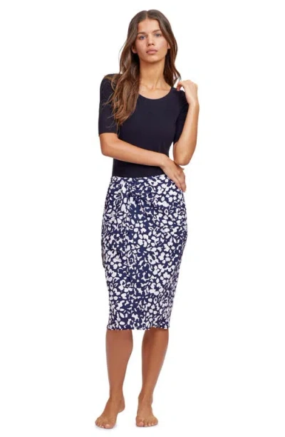 Gottex Modest Modest Faux Wrap Skirt With Tie