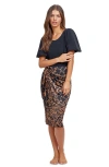 Gottex Modest Modest Faux Wrap Skirt With Tie