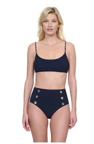 Gottex Monte Carlo High Waist Swim Bottom In Black