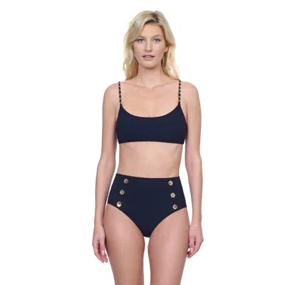 Gottex Monte Carlo Bralette Bikini Top In Blue