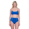 Gottex Monte Carlo Bralette Bikini Top In Blue