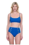 Gottex Monte Carlo Bralette Bikini Top In Cobalt