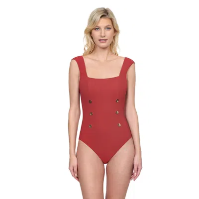 GOTTEX MONTE CARLO CAP SLEEVES SQUARE NECK ONE PIECE