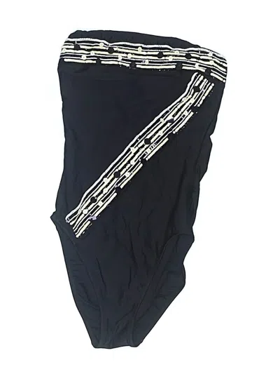 Pre-owned Gottex One Piece Swimsuit In Black