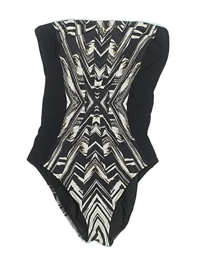 Pre-owned Gottex One Piece Swimsuit In Black