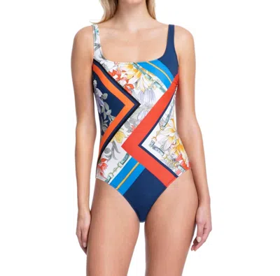 Gottex One Piece Swimsuit In Got Fleur In Multi