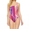 Gottex Surplice One Piece Swimsuit In Got Art Deco In Multi