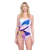 Gottex Paradiso Lingerie Strap One-piece Swimsuit In Multi