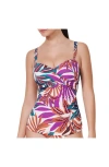 Gottex Plantopia D-cup Tankini Top In Multi