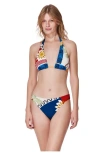 Gottex Positano Triangle Bikini Set In Multi