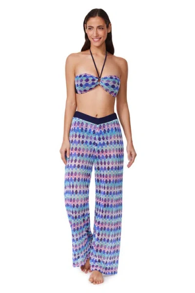 Gottex Retro Riviera Netted Crochet Beach Pant Cover-up