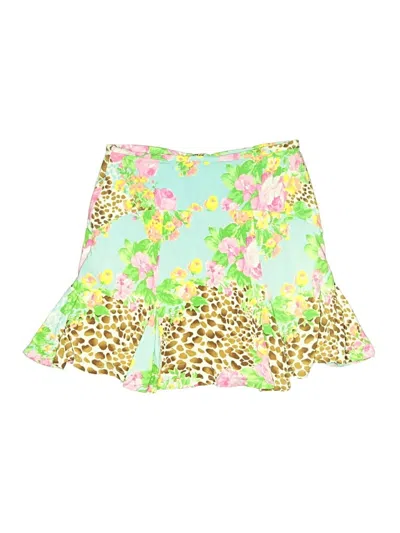 Pre-owned Gottex Skort In Green