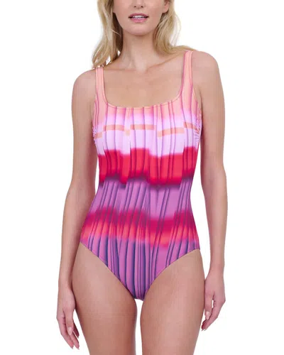 Gottex Square Neck One-piece In Multi
