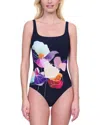 Gottex Enchanted Sun Square Neck One Piece