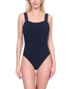 Gottex Square Neck One-piece In Blue