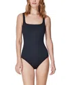 Gottex St. Tropez High Neck Mastectomy Textured One Piece In Black