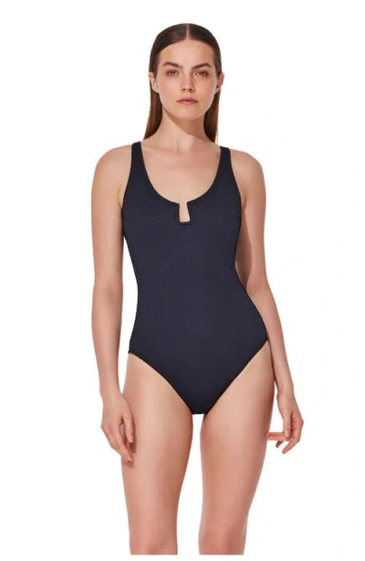 GOTTEX PROFILE BY GOTTEX ST. TROPEZ U WIRE TEXTURED ONE PIECE