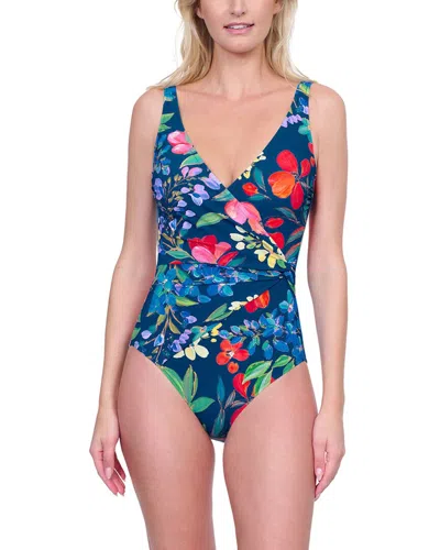 Gottex Surplice One-piece In Blue