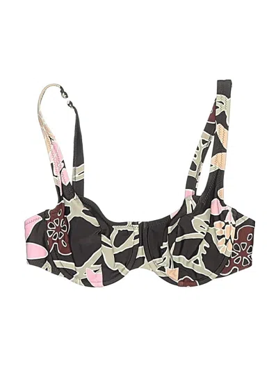 Pre-owned Gottex Swimsuit Top Black Swimwear