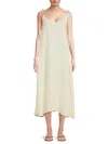 Gottex Swimwear Women's Solid Cotton Cover-up Midi-dress In Natural