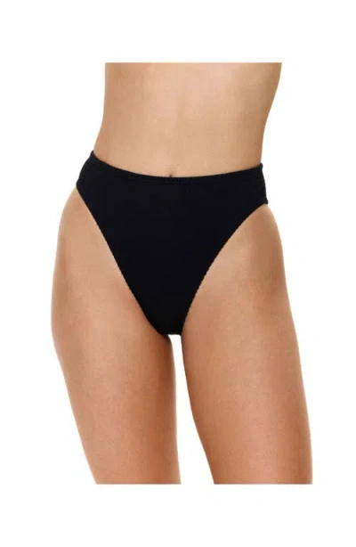 Gottex Tubular High Waist Bikini Bottom In Blue