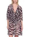 Gottex V-neck Beach Dress In Black