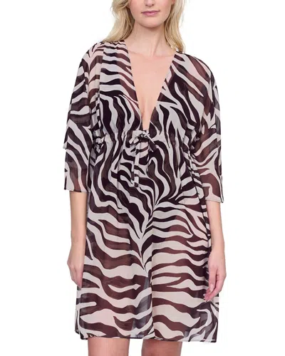 GOTTEX V-NECK BEACH DRESS