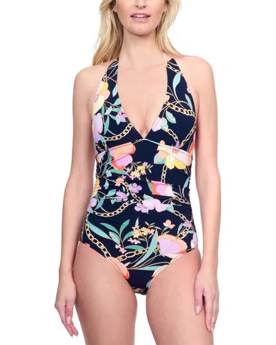 GOTTEX V NECK ONE-PIECE