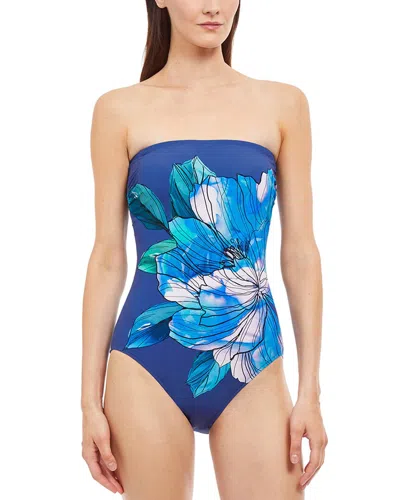 Gottex Wildflower Bandeau One-piece In Multi