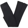 Gottex Womens Flare Slit Athletic Leggings In Black