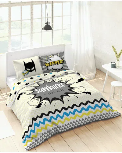 Gouchee Home 144 Thread Count Superhero Duvet Cover Set