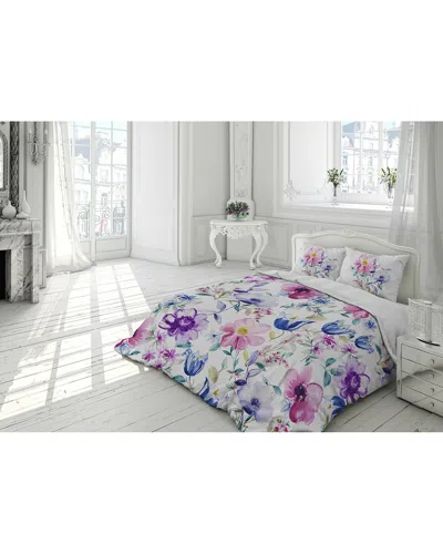 Gouchee Home 200tc Ivon Duvet Cover Set In Multi
