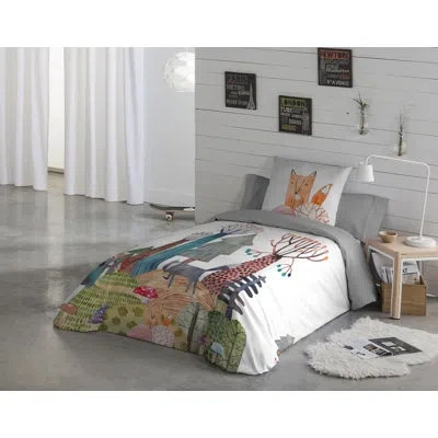 Gouchee Home Andrew Twin Duvet Cover Set 2pcs Duvet Cover Set (66"wx86"l) In Orange