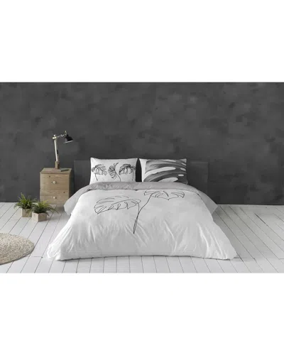 Gouchee Home Blanca Duvet Cover Set In White