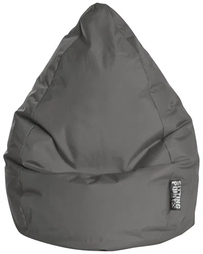 Gouchee Home Brava Bean Bag Chair In Gray