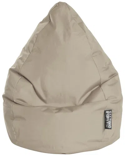 Gouchee Home Brava Bean Bag Chair In Khaki