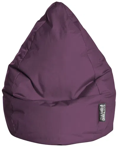 Gouchee Home Brava Bean Bag Chair In Purple