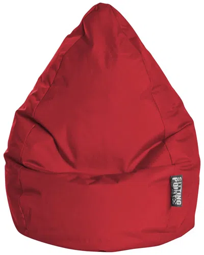 Gouchee Home Brava Bean Bag Chair In Red