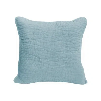 Gouchee Home Carson Square Cotton Pillow Cover & Insert In Blue