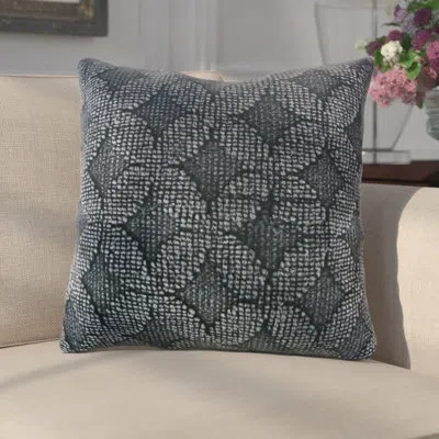 Gouchee Home Cora Cotton Throw Pillow In Black