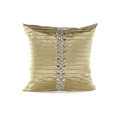 Gouchee Home Diana Square Pillow Cover & Insert In Lime