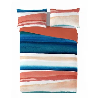 Gouchee Home Dilara 3pcs Duvet Cover Set In Blue;pink