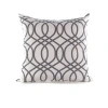 Gouchee Home Disco Throw Pillow In Gray
