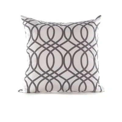 Gouchee Home Disco Throw Pillow In Gray